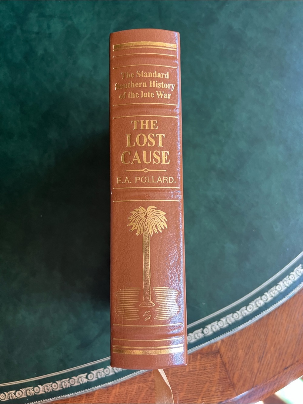 Hardcover Collectible Leather Book The Lost Cause: A Standard Southern History